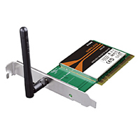   Wi-Fi D-Link DWA-525  150Mbps, 802.11g/n, PCI